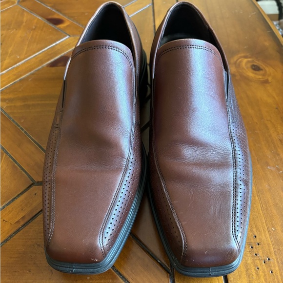 Ecco men’s dress loafers Sz 43 - Picture 2 of 7